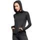 thumbnail image 1 of Mujeres Chaquetas con capucha con cremallera completa Sudadera con capucha deportiva Raglán Manga la Abanopi Chaqueta deportiva, 1 of 7