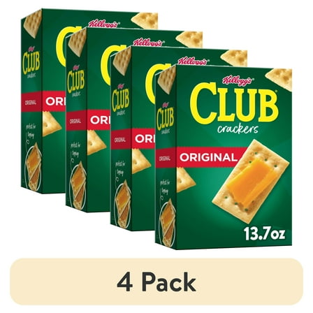 Club Original Crackers, Lunch Snacks, 13.7 oz