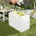 thumbnail image 4 of Costway 4 Foot Ice Cooler Folding Table Outdoor Portable Ice Bin Table with Large Sink, 4 of 10