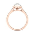 thumbnail image 3 of Imperial 1 Ct TDW Marquise Diamond Double Halo Engagement Ring in 10K Rose Gold (H-I, I2), 3 of 4