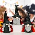 thumbnail image 4 of Moocorvic Halloween Gnomes Decorations for Home, Black Fall Gnomes Halloween Desk Decor for Bedroom Living Room, Halloween Birthday Party Decorations, 4 of 4