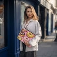 thumbnail image 6 of FORMRS 15"-15.6" Laptop Sleeve Protective Case Soft Carrying Quilted Computer Bag Cover, Cute Doughnuts Pattern, 6 of 7