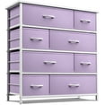 thumbnail image 1 of 8 Drawers Chest Dresser - Purple, 1 of 7