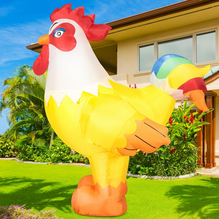 Large blow up animals top