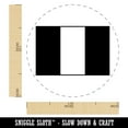 thumbnail image 2 of Italy Flag Self-Inking Rubber Stamp Ink Stamper - Red Ink - Medium 1 Inch, 2 of 7