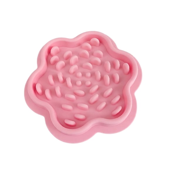 Silicone Pet Slow Feeder Bowl and Mat Set for Dogs and Cats, Interactive Anti-Choke Feeding Bowl for Healthy Digestion and Slow Eating Pet Accessories