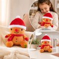 thumbnail image 6 of TOYOUME Gingerbread Man Plush Cloth Doll Pillow, Soft Stuffed Christmas Figurine, 9.45 Inches, 1-Piece, for Mantel Tree or Holiday Gift, D, 6 of 8