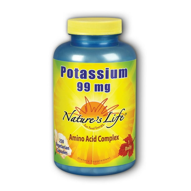 Nature's Life Potassium 99 mg 250 Caps