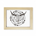 thumbnail image 1 of Arrows Horns Radiate Around Desktop Photo Frame Picture Art Decoration Painting 6x8 inch, 1 of 3