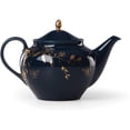 thumbnail image 2 of Lenox Sprig & Vine Teapot, Navy, 2 of 4