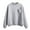 Grey, variant on ManxiVoo Women's Mock Neck Pullover Sweatshirt Plus Size Long Sleeve Casual Top with Pockets Fall Fashion L Size Blackish Green