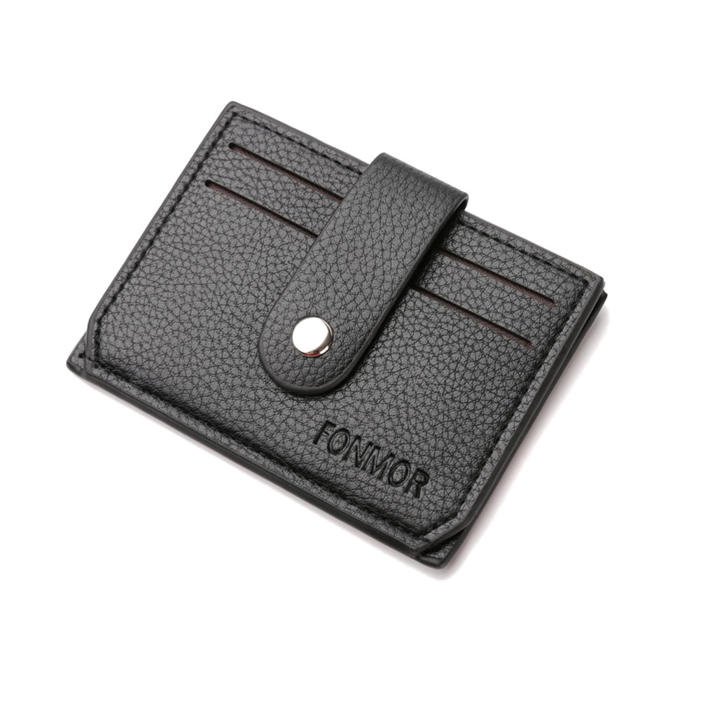 Credit Card Holder  Coin Bag Mini Purse Change Bags  Pu Leather Men's Wallet 