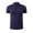 Navy—Tops for Men, variant on Mens Quick Dry T Shirts Breathable Cooling Short Sleeve Tees Lightweight Henley Moisture Wicking Workout Tops Casual Performance Work Tees Blue XXXL
