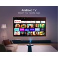 thumbnail image 3 of Mini proyector con TV Android, DLP y batería recargable, WiMiUS Pico Pocket Proyector portátil con WiFi Bluetooth, altavoz de 360°, soporte 1080P, proyector inteligente inalámbrico para exteriores par, 3 of 5