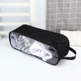 thumbnail image 4 of Organizador de bolsa de almacenamiento de zapatos transpirable impermeable portátil para viajes negro NikouMX Muebles, 4 of 8