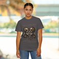 thumbnail image 5 of I WILL LOVE YOU UNTIL THE END OF TIME Romantic Skulls Unisex T-shirt, 5 of 10