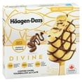 thumbnail image 3 of HAAGEN-DAZS Divine Coffee Swirl Ice Cream Bars, 3 of 7