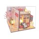 thumbnail image 2 of Casa de en miniatura con muebles Muebles ebles Juguetes de de bricolaje de de bricolaje para adultos Baoblaze Casa de muñecas en miniatura, 2 of 8