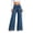 d1335_Blue, variant on Zormilly Wide Leg Jeans for Women Low Rise Rhinestone Baggy Jeans with Pockets Fashion Frayed Straight Leg Denim Pants, S-XL