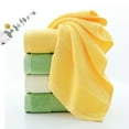 thumbnail image 4 of Pidada 100% Cotton Hand Towels for Bathroom Set of 2 (Yellow), 4 of 8