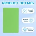 thumbnail image 3 of 30 Pack Blank Cards, Inkjet Plastic ID Card Printable Business Cards, Waterproof Double Sided Printing Frosted Green, 3 of 7