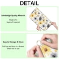 thumbnail image 4 of Sunflower Dish Drying Mat for Kitchen Counter, Microfiber Floral Pad 18x24 Inch, Absorbent and Foldable Rack Mat for Sink and Counter Use, 4 of 5