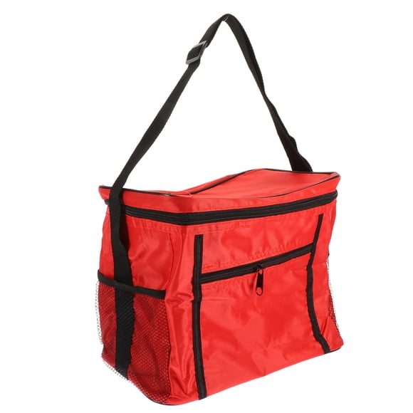 Moluckfu Bolsa De Picnic Roja De Tela Oxford Para Conservar Frescos Y Mantener Calor O Frío