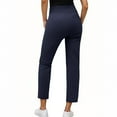 thumbnail image 3 of Simua Cropped Pants for Women High Waist Stretch Womens Golf Trousers for Spring Fall with Pockets, 3 of 8