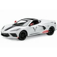 thumbnail image 4 of New Bright (1:8) Radio Control Chevy Corvette Stingray White Sports Car 60832U-3 Child, 4 of 4