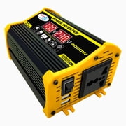 Car Power Inverter 12V to110V 120V 300W DC to AC Solar Convertor Transformer Inverter with USB Voltage LED Display