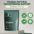 thumbnail image 5 of VitaMan Testosterone Booster for Men, Muscle Growth, Strength, Sleep & Recovery, 90 Tablets, Root Supplements, 5 of 10