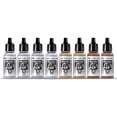 thumbnail image 4 of Vallejo Paints: Model Air Color Set - Metallic Effects - 16 Paint Colors - 18ml (.60oz) Bottles, Acrylics For Modeling & Miniatures, Opaque, Hobby, 4 of 7