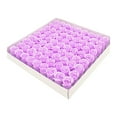 thumbnail image 1 of 81Pcs/Case Soap Flower Realistic Romantic Multi-layer Petals Bright Color Artificial Scented Rose Gift Box Daily Use, 1 of 8
