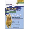 thumbnail image 2 of Zodiac Spot On Plus Flea & Tick Control for Cats 5lbs and Over 4 Month Supply, 2 of 6