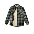 thumbnail image 6 of GENTS BLISS Flannel Shirts for Men Plaid Button Up Men Shirts Fleece Men Jacket Coat with Pocket, 6 of 14