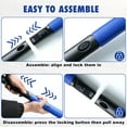 thumbnail image 6 of CarCarez 39" Extendable Ice Scraper & Snow Brush with Squeegee, Foam Grip, 270° Pivoting Brush Head for Car & SUV Windshield – Blue, 6 of 6