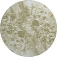 thumbnail image 2 of Addison Rugs Mayfield Premium Machine Washable Transitional Abstract Khaki Round Rug, 8' x 8', 2 of 6