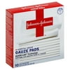 Band-Aid® Gauze Sponge, Gauze, White, 10/Box (781053_BX)
