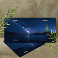 thumbnail image 4 of 1 Pcs 2D Flat License Plate Covers & Frames, Milky Way For Decorative Front, Waterproof For Decoration Aluminum License Plate Covers & Frames Cover For Men Women, 12" X 6", 4 of 6