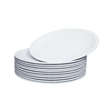 thumbnail image 1 of Plato Trinche De Melamina Blanca 24 Cm Vencort Pack De 24 Pzs, 1 of 2
