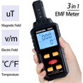 3 in 1 EMF Meter,EMF Field Radiation Detector,EMF Tester for Home,EMF