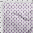 thumbnail image 3 of oneOone Cotton Poplin Twill Purple Fabric Block Sewing Craft Projects Fabric Prints By Yard 56 Inch Wide-CH, 3 of 6