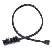 4Pin PC Power Cable Braided Splitter Accessories Fan Hub CPU Cooling Sleeved PWM