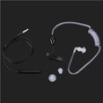 thumbnail image 2 of Auriculares Internos Tubo De Aire Auricular De Seguridad Con Micrófono Para Ios Para Android Cable Negro Tubo Blanco matsuzay EL010019-00, 2 of 6