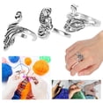 thumbnail image 4 of Knitting Accessories, Knitting  Crochet , Strong Peacock Retro Open  For Lady Women, 4 of 8