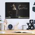 thumbnail image 6 of Luxe Metal Art 'But First Coffee' by Lori Deiter, Metal Wall Art, 16" x 12", 6 of 9