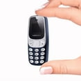 thumbnail image 2 of Mini Elderly Senior Mobile 3310 2.4-inch 2G Candy Bar Button Dual SIM Feature Phone With Large Buttons Dual Sim Mobile Phones For Elderly, 2 of 5