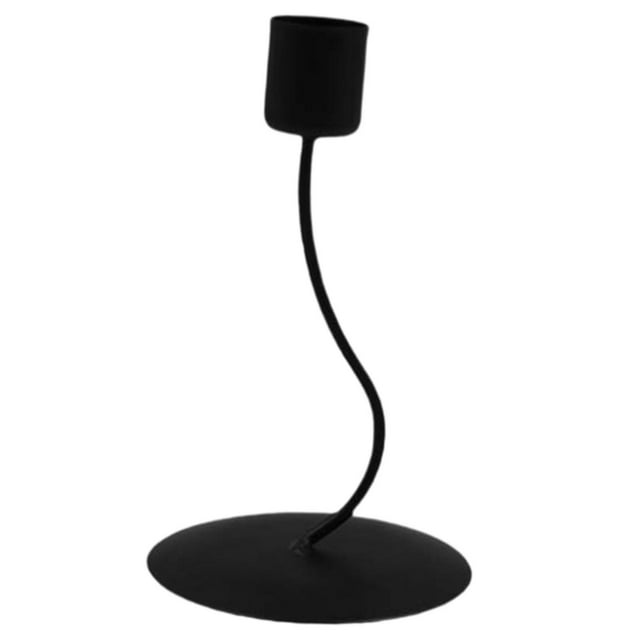 Candelabro Centro de mesa Chimenea Hogar Escritorio Aniversario de bodas Multi Doblar negro