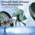 thumbnail image 4 of JisuLife FA19 4000mAh Wireless Rechargeable Desktop Mini Fan Silent Portable Fan, 4 of 4