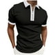 thumbnail image 2 of pstuiky Mangas cortas para hombre, Camiseta informal de verano para hombre, de color liso, con mangas cortas irregulares y cuello redondo ropa de hombre xxl, 2 of 6